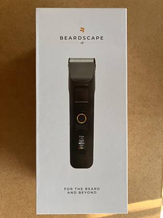 Brio Beardscape & Body Trimmer V2, Zero Blade, and Original Case 1