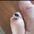 Genuine Blue Sapphire Ring, Vintage (Thai / Thailand) 3 thumbnail
