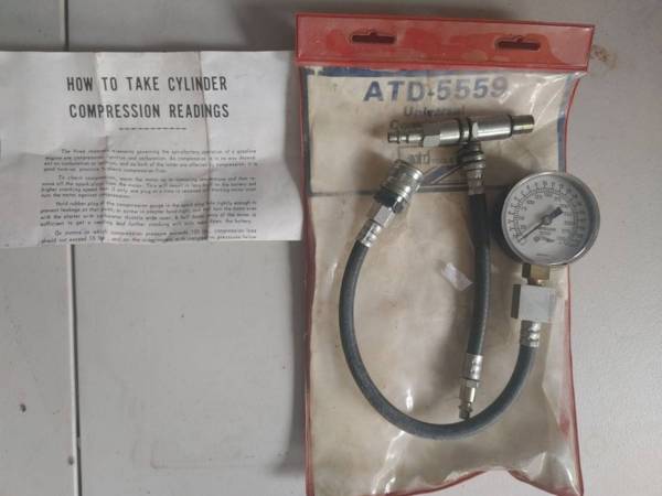 Compression tester, automotive 1