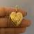 18K  Solid Yellow Gold Heart Locket Pendant  from Italy 2 thumbnail