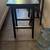 4 x Black bar stools 2 thumbnail