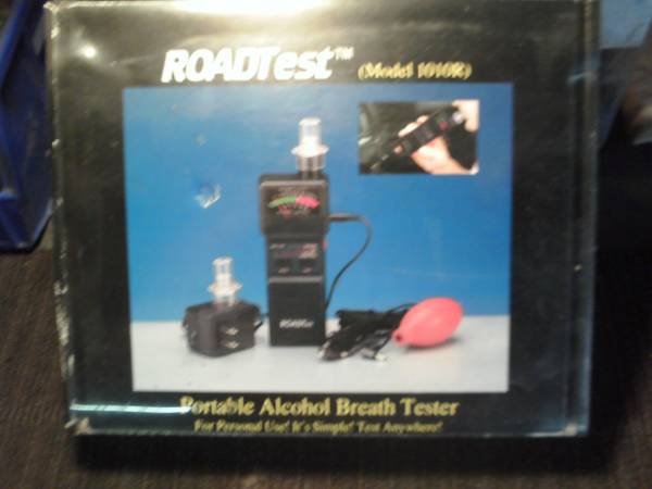 PORTABLE ALCOHOL BREATH ANALYZER 1