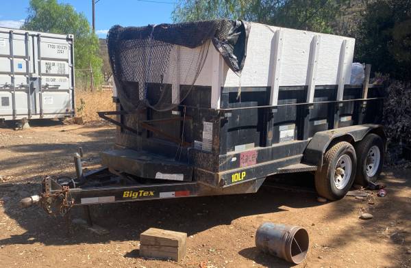 Big Tex dump trailer 1