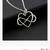 STERLING SILVER INFINITY HEART NECKLACE (New In Box) 3 thumbnail