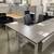 Modern L Shape Laminate Desk Newport Grey 5 thumbnail