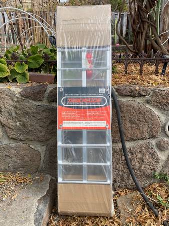 Trackside motorcycle ramp 1