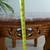 Vintage Victorian Carved Oval Pink Marble Top Occasional Side Table 5 thumbnail