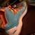 Nike KD 5 Easter DS Turquoise blue bright citrus orange 5 thumbnail