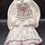 Ceramic Pastel Easter Bunny Rabbit w/ Floppy Ears & Apron 1 thumbnail