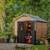 MAHOGANY KETER NEWTON STORAGE SHED 7.5' X 9 ' NEW IN THE BOXES 9 thumbnail