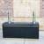 LANE ALTAVISTA  80s Post Modern Waterfall MCM Black Lacquer Sideboard 14 thumbnail