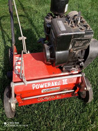 Power Rake dethatcher commercial 1