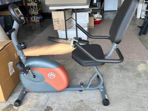 Marcy Recumbent Exercise Bike, ME-709 model 1