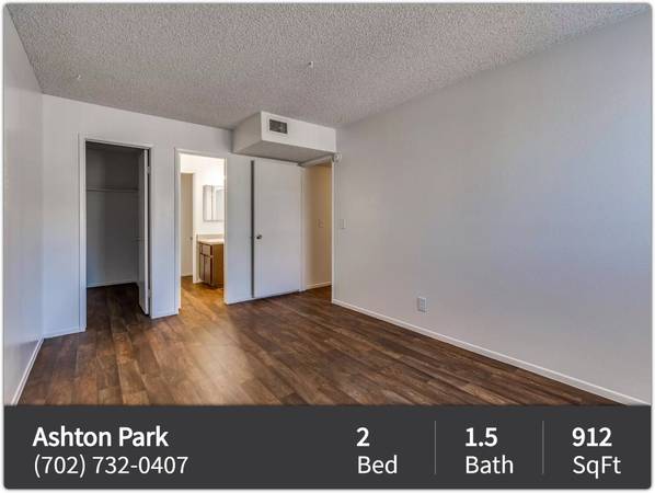 This place will feel like home! 2 bed, 1.5 bath available! 912 Sq Ft! 1