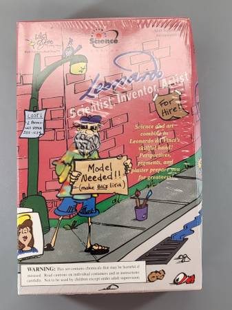 Wild Goose Company Leonardo Scientist Inventor Artist Workshop Kit NIB 1