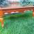 Wood and glass top rectangular Table 48" x 30" x 20" tall 3 thumbnail