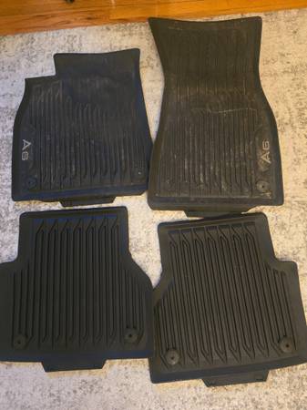 Audi A6 all weather mats front two 1
