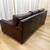 Walter E Smithe Maxfield Extra Deep Leather Sofa Couch Free Delivery 9 thumbnail