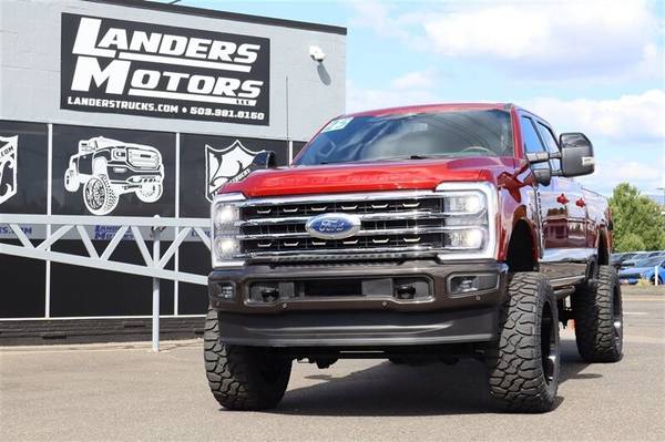 2025 Ford F-350 KING RANCH HI OUTPUT Truck Diesel 4x4 4WD F350 1