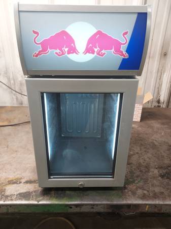 Red bull mini fridge 1