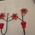 Vintage Ruby Blossom Flowers and Knobs Hanging Wall Hooks 3 thumbnail