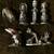 Group Of 6 Vintage Pewter Figurines 1 thumbnail