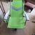 New unused bright green beach chair 1 thumbnail