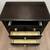 Espresso Brown 3 Drawer Nightstand Bedside Table-TWO Optional Dressers 5 thumbnail