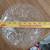 Cut-Glass Decorative Round Bowl Footed with Saw-tooth Rim 3 thumbnail