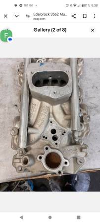 Big block Chevy Edelbrock multiport manifold 1