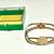 Girl Scout Bracelet w/Original Box. Gold-tone. VTG 1970-71. Excellent condition 2 thumbnail