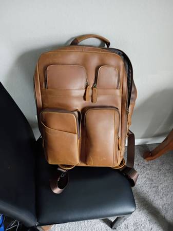 Leather Backpack 1