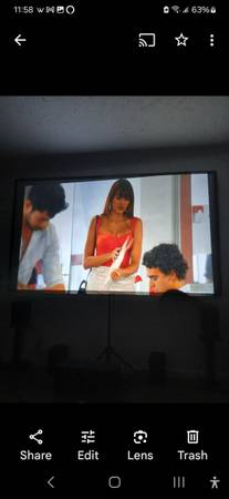 projector screen ARL ambient light - $45 (Snellville)63441269681665123