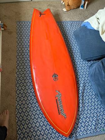 5’11” russell surfboard 1