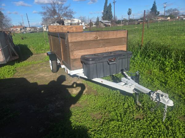 4x8x3 Utility Trailer 1