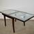 Vintage 1990's Expanding Italian Wood & Glass Dining Table 16 thumbnail