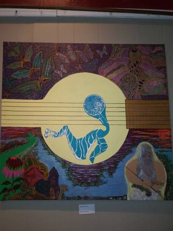 Painting/Born To Play Music/Fish 1