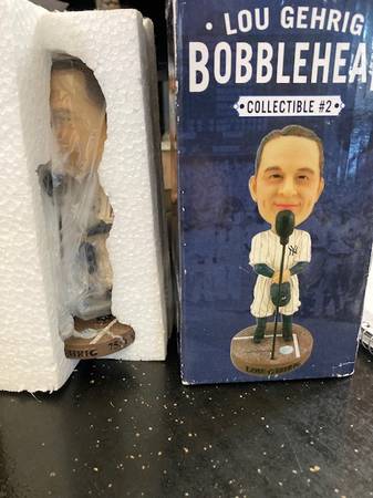 Yankees Lou Gehrig Bobblehead 1