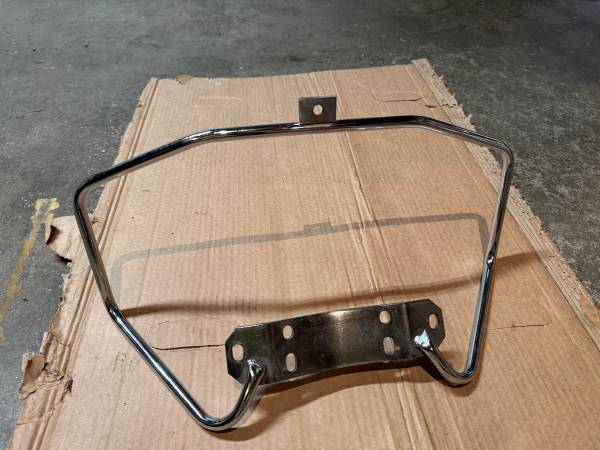 Harley Electra Glide Passenger Grab Rail 1