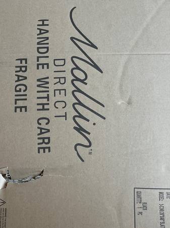 Black coffee table new in box 1