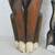Pair Of Folk Art Hand Carved Painted Wooden Cats 24" Tall 5 thumbnail