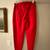 Red Reflex Womens Sweatpants Size Small 2 thumbnail