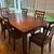 Beautiful Wood Table and 6 Chairs 5 thumbnail