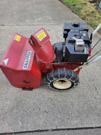 Snapper Snowblower Model 5230 1