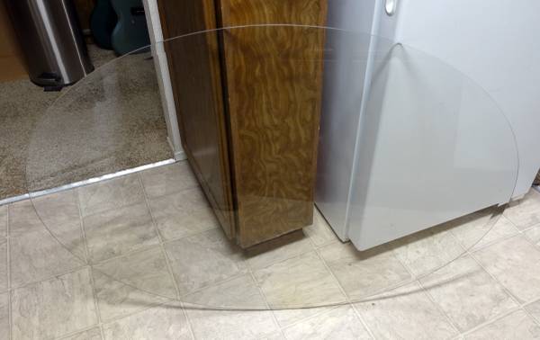 FREE! Oval Glass Coffee Table Top 1