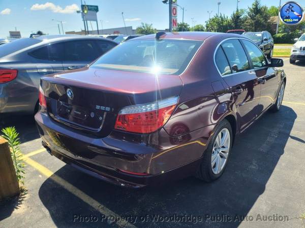 2009 *BMW* *5 Series* *528i xDrive* Maroon - $4,450 (Woodbridge Public Auto Auction)63440098321025123