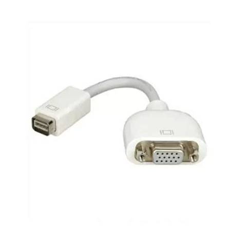 APPLE MINI-DVI to female VGA OUTPUT DISPLAY ADAPTER M8639G/A 1