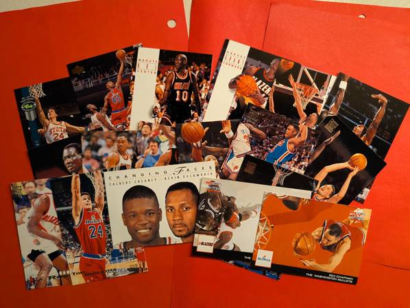 NBA Washington Bullets - Lot of 18 Mint Player Basketball Cards 1