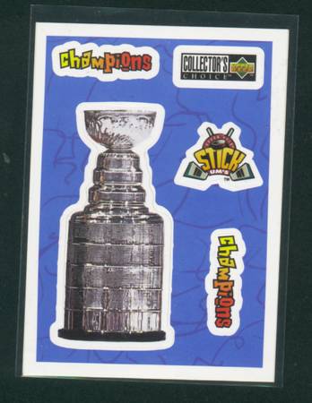 1996-97 Upper Deck Collector's Choice Stick Ums Stanley Cup 1