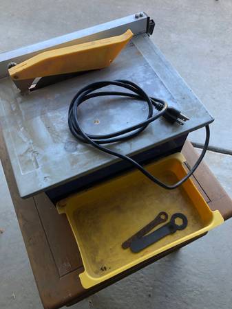 Master Cut Tile Saw 1